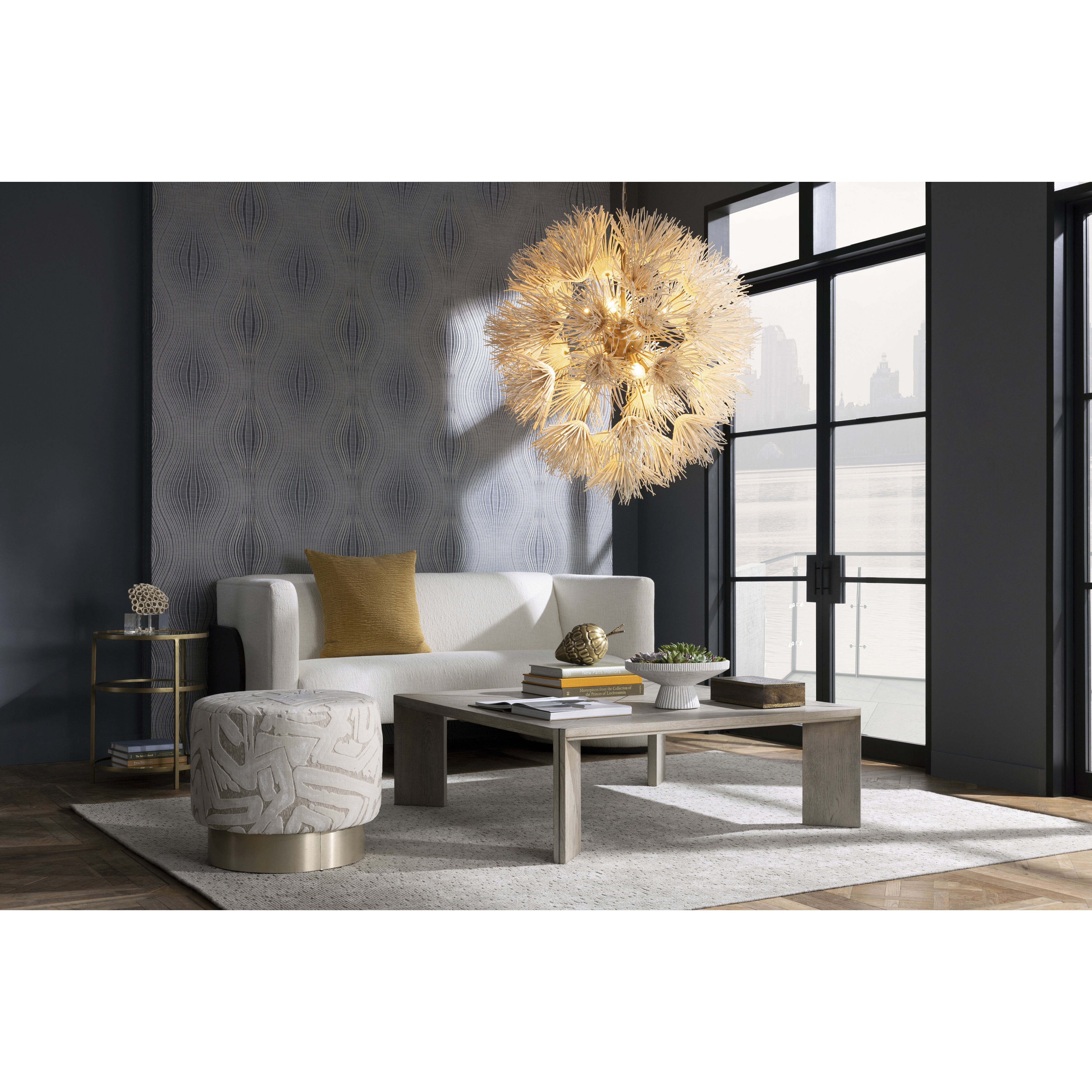 Winona 8 Light 33 inch Antique Brass Chandelier Ceiling Light