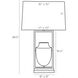 Foundry 150.00 watt Charcoal Ricestone and Bronze with Brown Wood Table Lamp Portable Light
