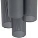 Punch 2 Light 48.5 inch Marine Grade Aged Graphite Outdoor Sconce, Oversized