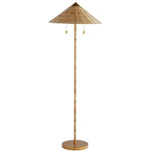 Terrace Natural Floor Lamp Portable Light