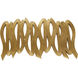 Effie Antique Brass Wall Plaque