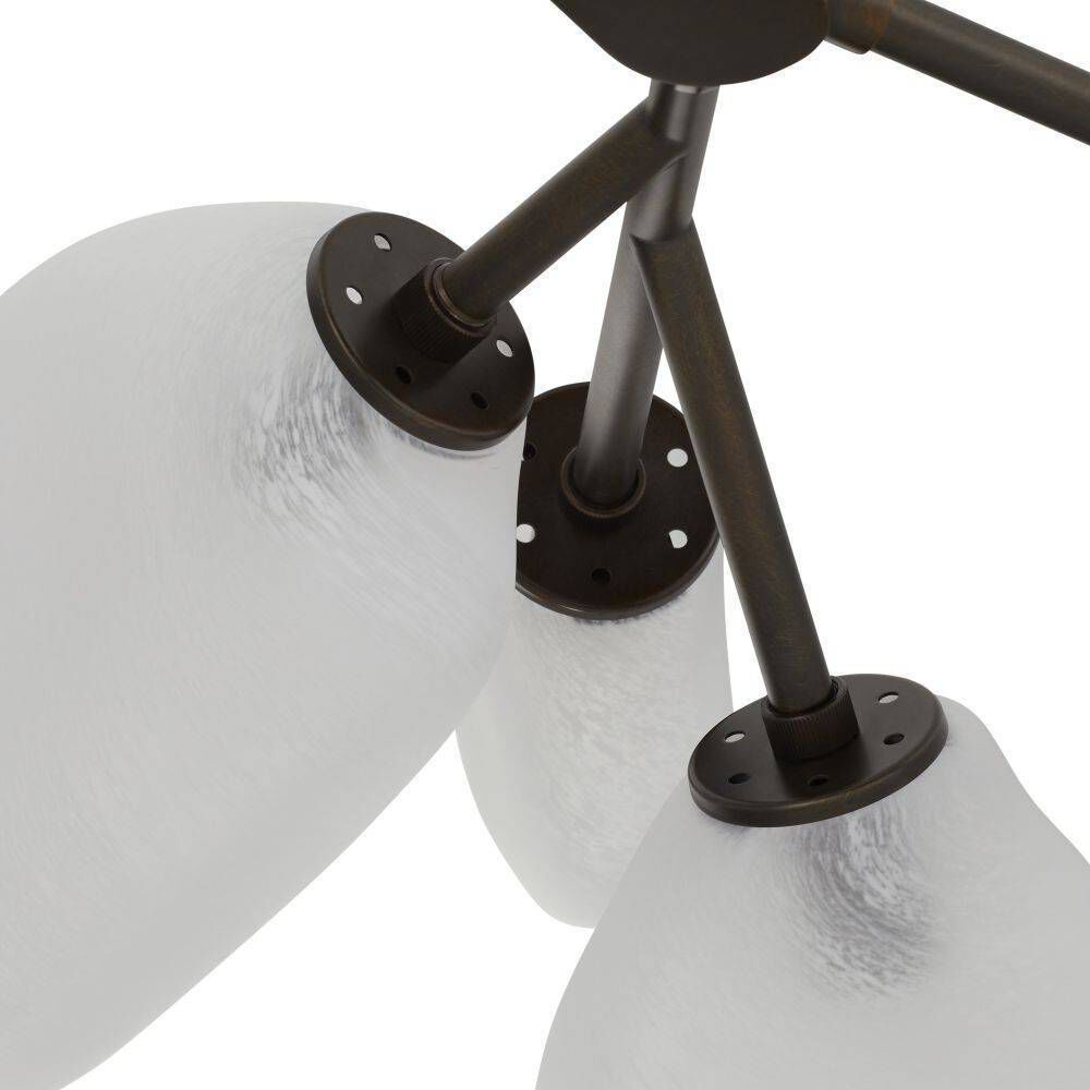 Grozny 12 Light 44 inch English Bronze Chandelier Ceiling Light