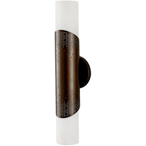 Exelsior 2 Light 3.5 inch Matte Swirl ADA Sconce Wall Light