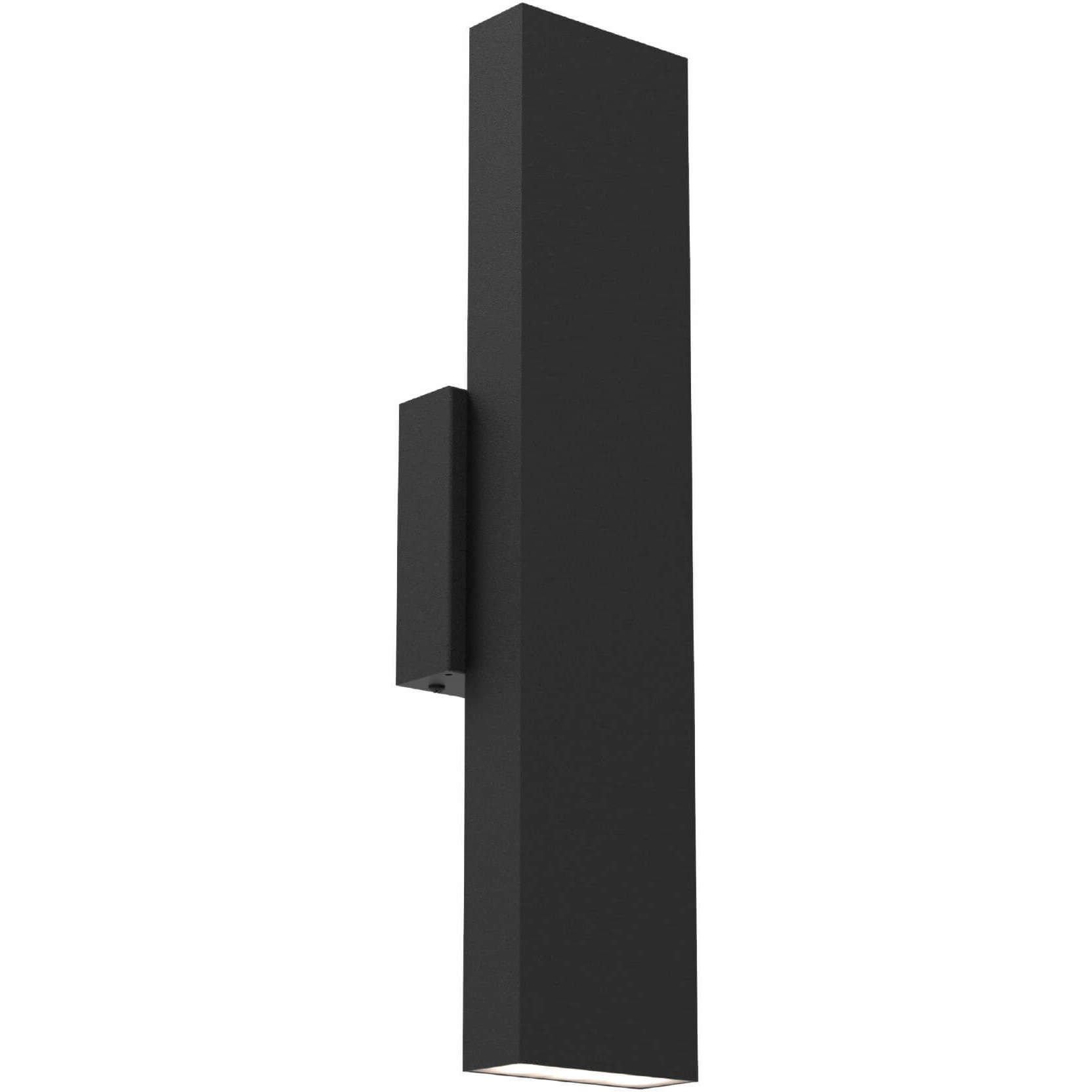 PinPoint Linear LED 4.5 inch Black ADA Sconce Wall Light, Up and Down