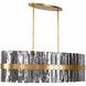 Sinclair 8 Light 41.5 inch Smoke Chandelier Ceiling Light