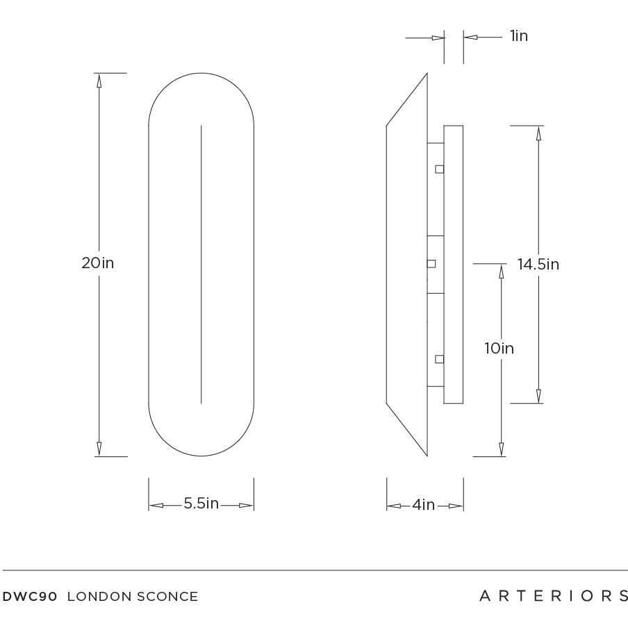 London Sconce Wall Light
