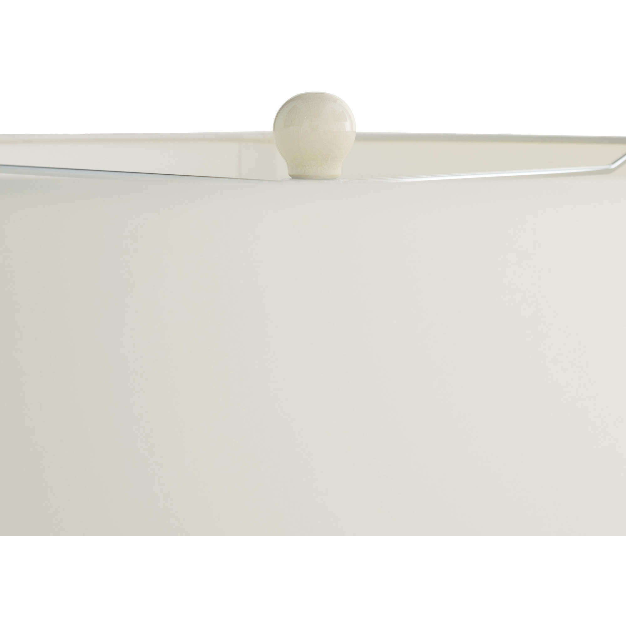 Miriam 30.5 inch 150.00 watt Ivory Crackle and Polished Nickel Table Lamp Portable Light