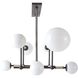 Erica 8 Light 58 inch English Bronze Linear Chandelier Ceiling Light