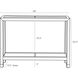 Oswald Dim Gray Console Table