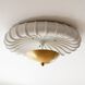 Camella 3 Light Ivory Flush Mount Ceiling Light