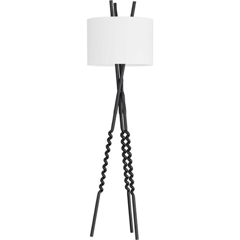 Shepherd's 75.5 inch 150.00 watt Blackened Bronze Floor Lamp Portable Light