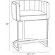 Tatum 28 inch Dim Gray Counter Stool