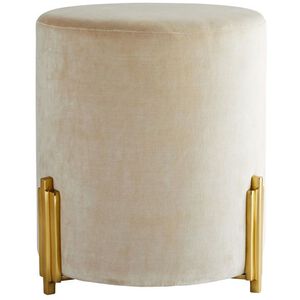 Warby 18.5 inch Sterling Velvet Ottoman