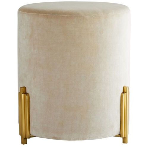 Warby 18.5 inch Sterling Velvet Ottoman