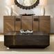 Gilmore 50 X 16.5 inch Umber and Natural Faux Horn Cocktail Table