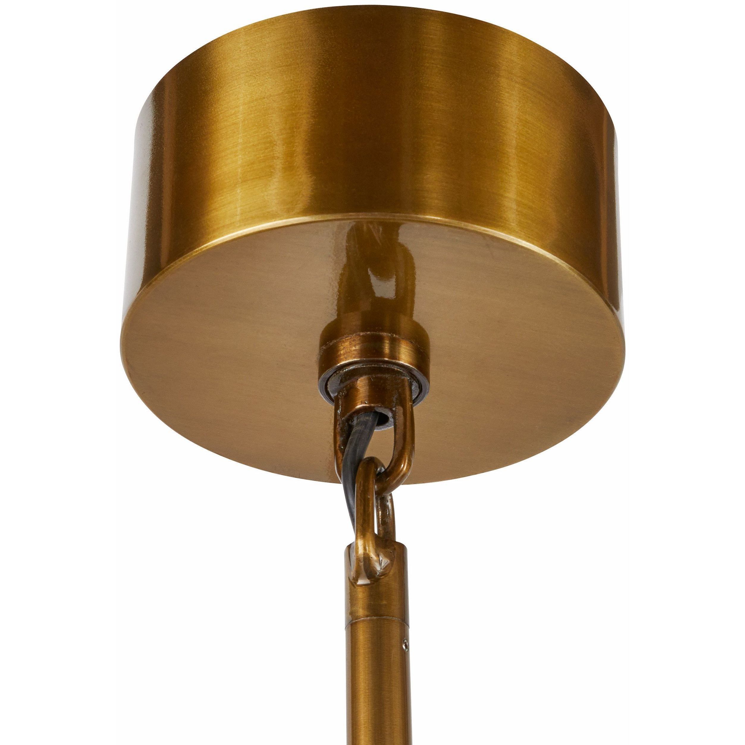 Cascade 4 Light 35 inch Clear Chandelier Ceiling Light