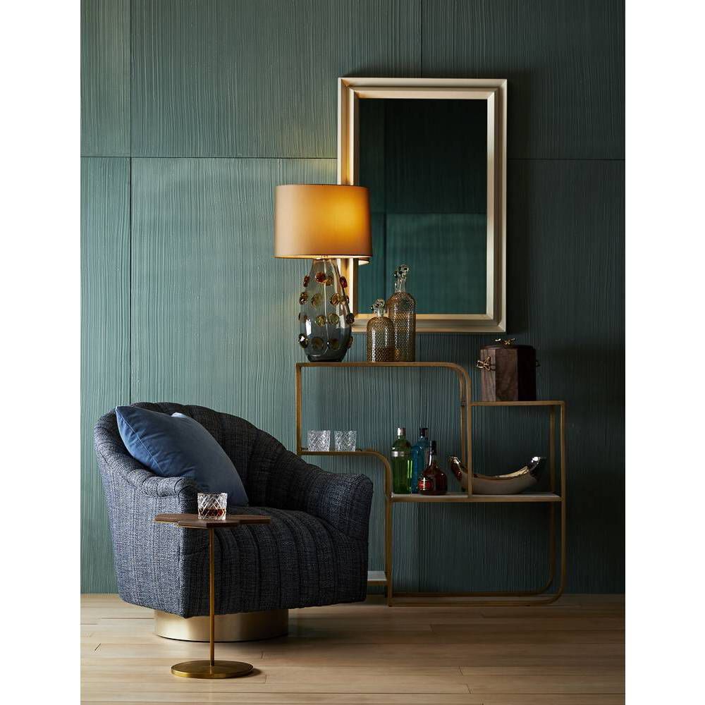 Springsteen Indigo Swivel Chair