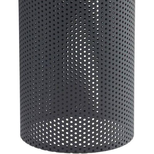 Punch 1 Light 18 inch Marine Grade Aged Graphite Outdoor Sconce, Small