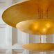 Florko 6 Light 42 inch Gold Leaf Grand Chandelier Ceiling Light
