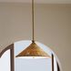 Terrace 2 Light 21 inch Natural Pendant Ceiling Light