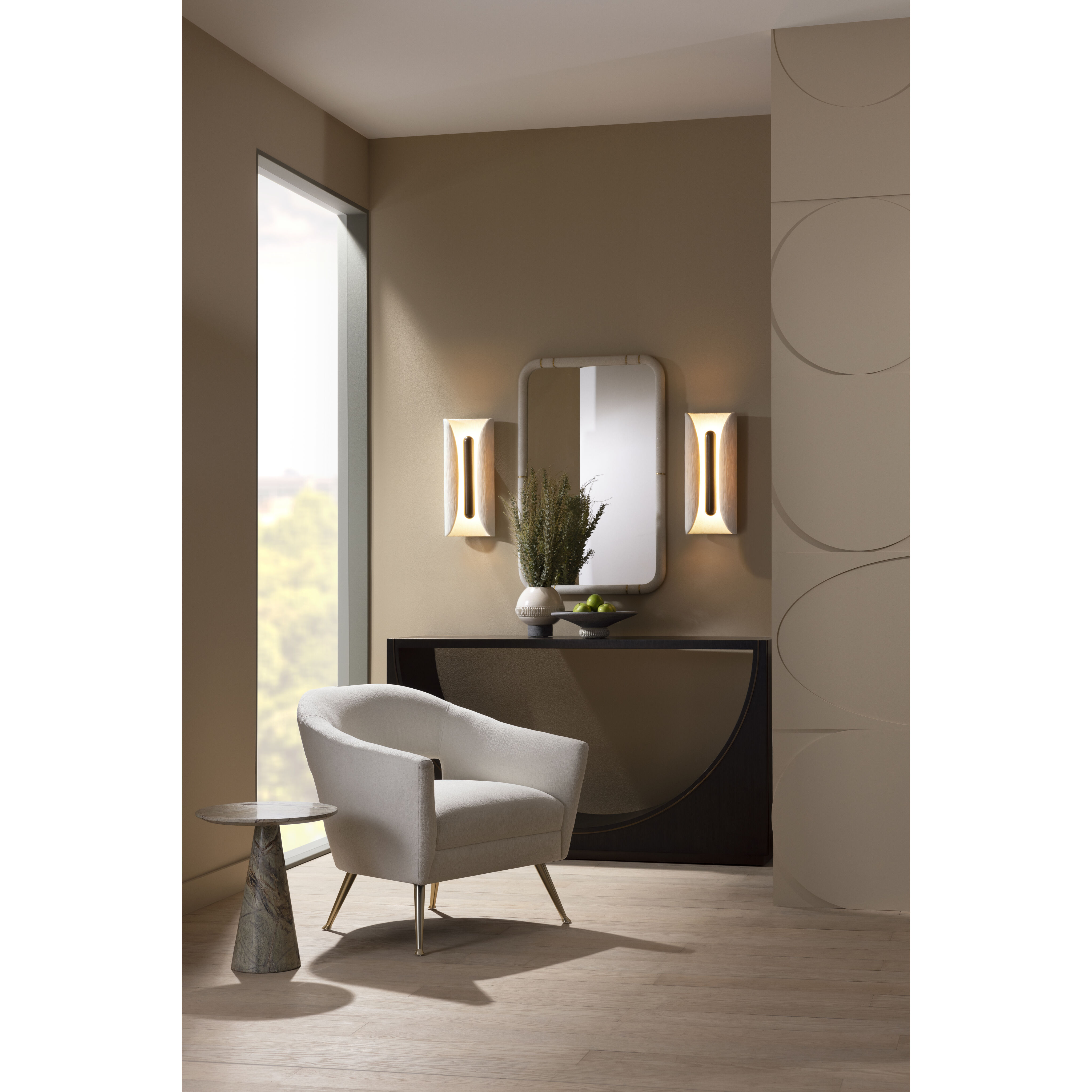 Winward 1 Light 8.5 inch Ivory Sconce Wall Light