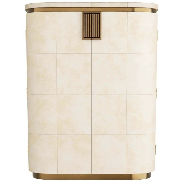 Rucci 35.5 inch Ivory Cocktail Cabinet