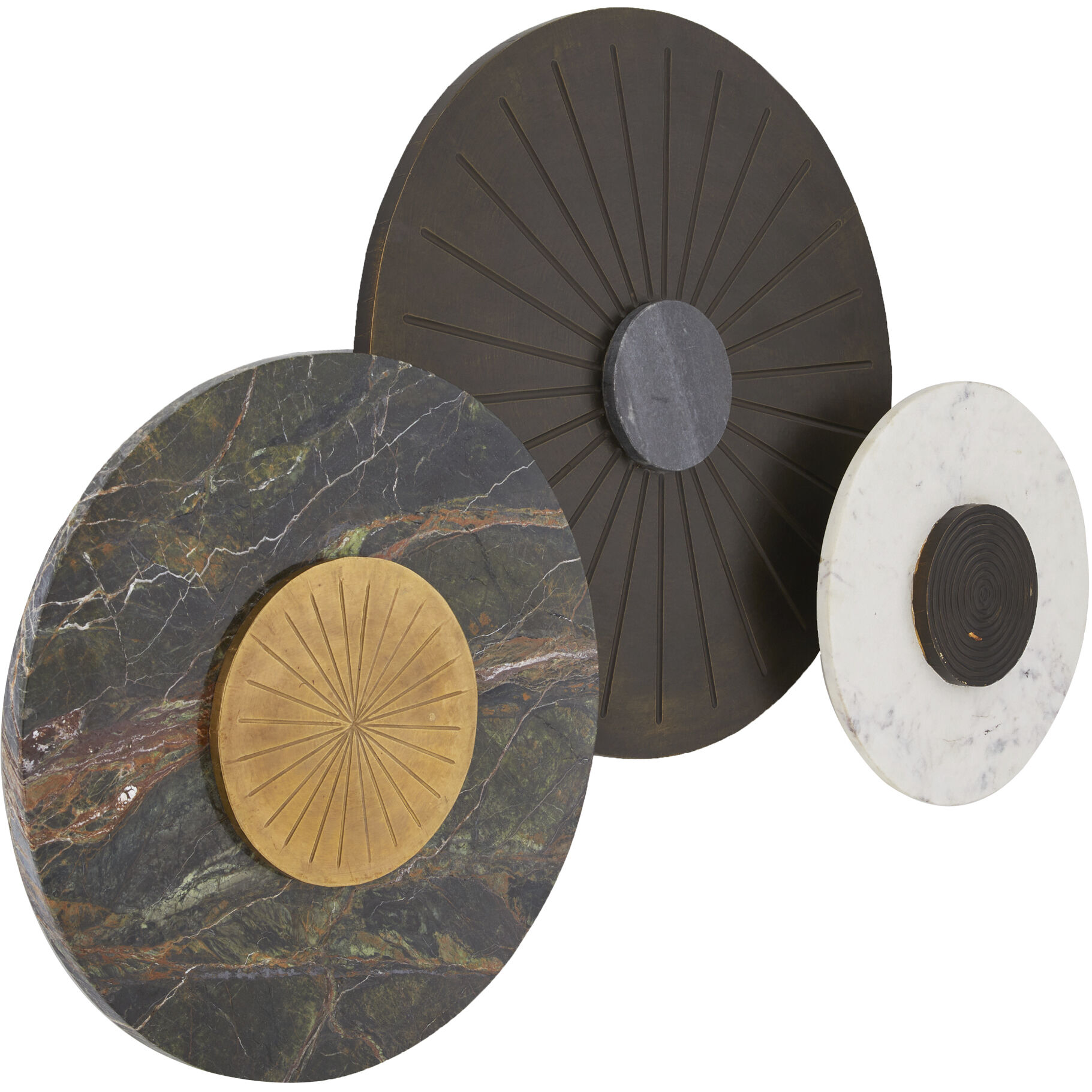 Rhodes Jungle Wall Plaques, Set of 3