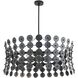 Imperia 6 Light 36 inch Burnt Iron Chandelier Ceiling Light