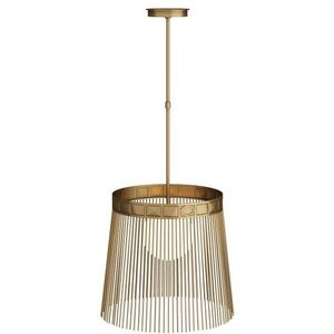 Empire Antique Brass Pendant Ceiling Light