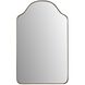 Ayers 36 X 22 inch Antique Brass Mirror, Large