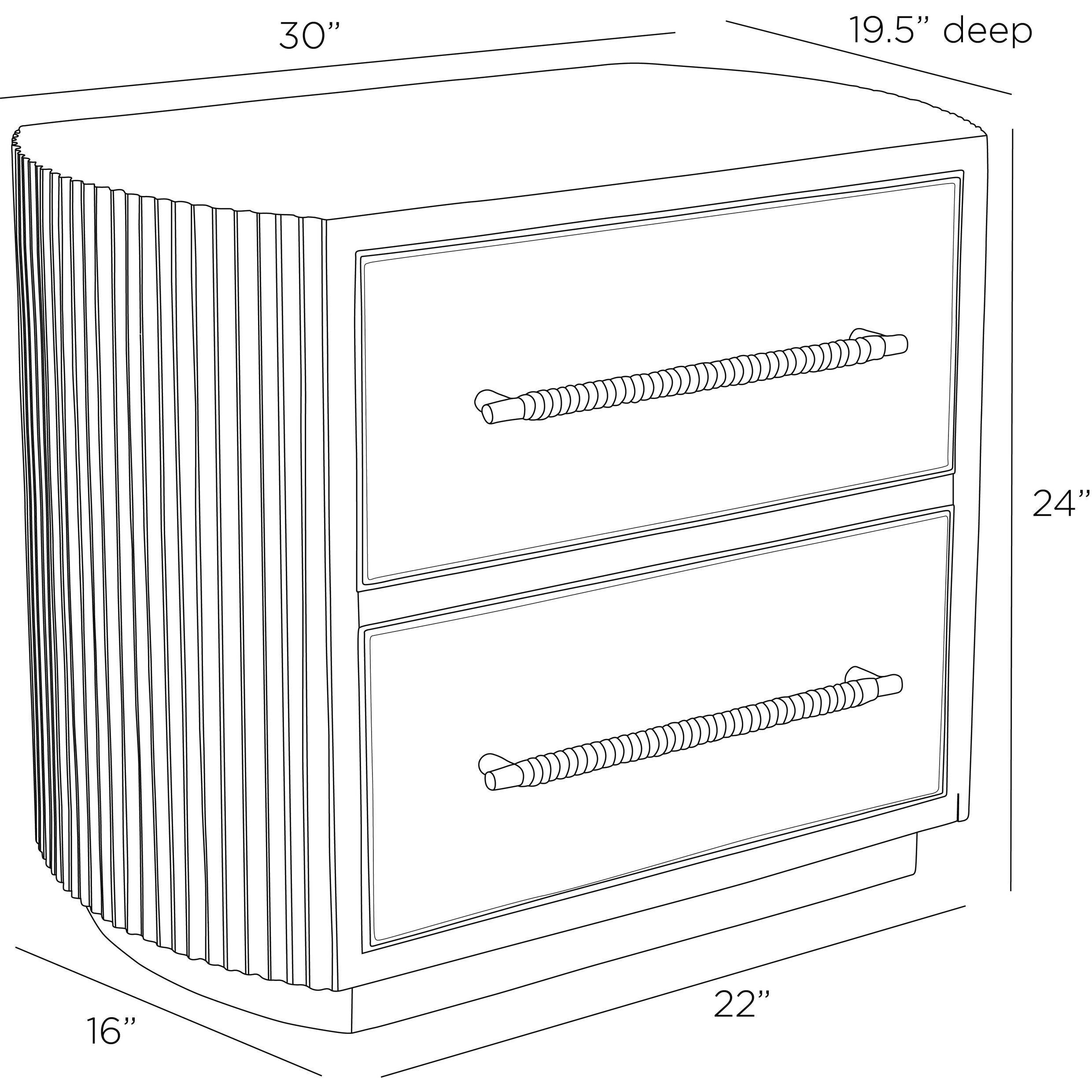 Eastchester 30 X 24 inch Ebony Side Table