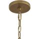 Inaya 3 Light 30 inch Antique Brass Chandelier Ceiling Light