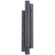Punch 2 Light 48.5 inch Marine Grade Aged Graphite Outdoor Sconce, Oversized