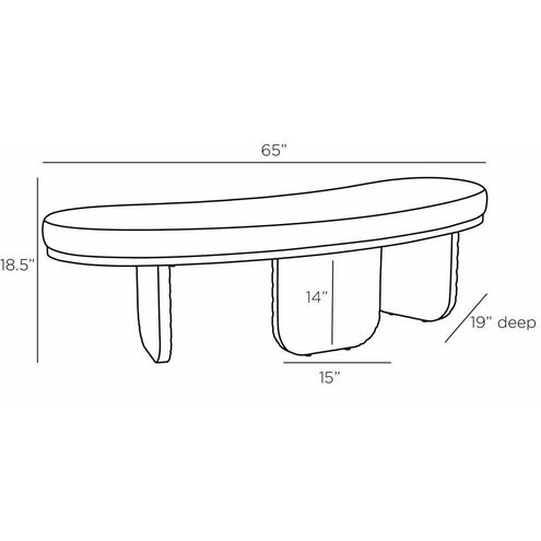 Yogi 18.5 inch Pitch Texture Bench