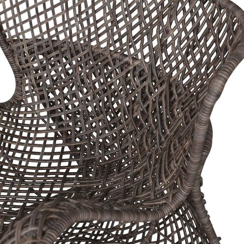 Sojourner Dark Gray Wash Lounge Chair