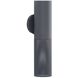 Punch 1 Light 18 inch Marine Grade Aged Graphite Outdoor Sconce, Small