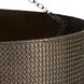 Hecche 6 Light 35 inch Carbon and Bronze Chandelier Ceiling Light