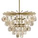 Jacqueline 8 Light 32 inch Antique Brass Chandelier Ceiling Light