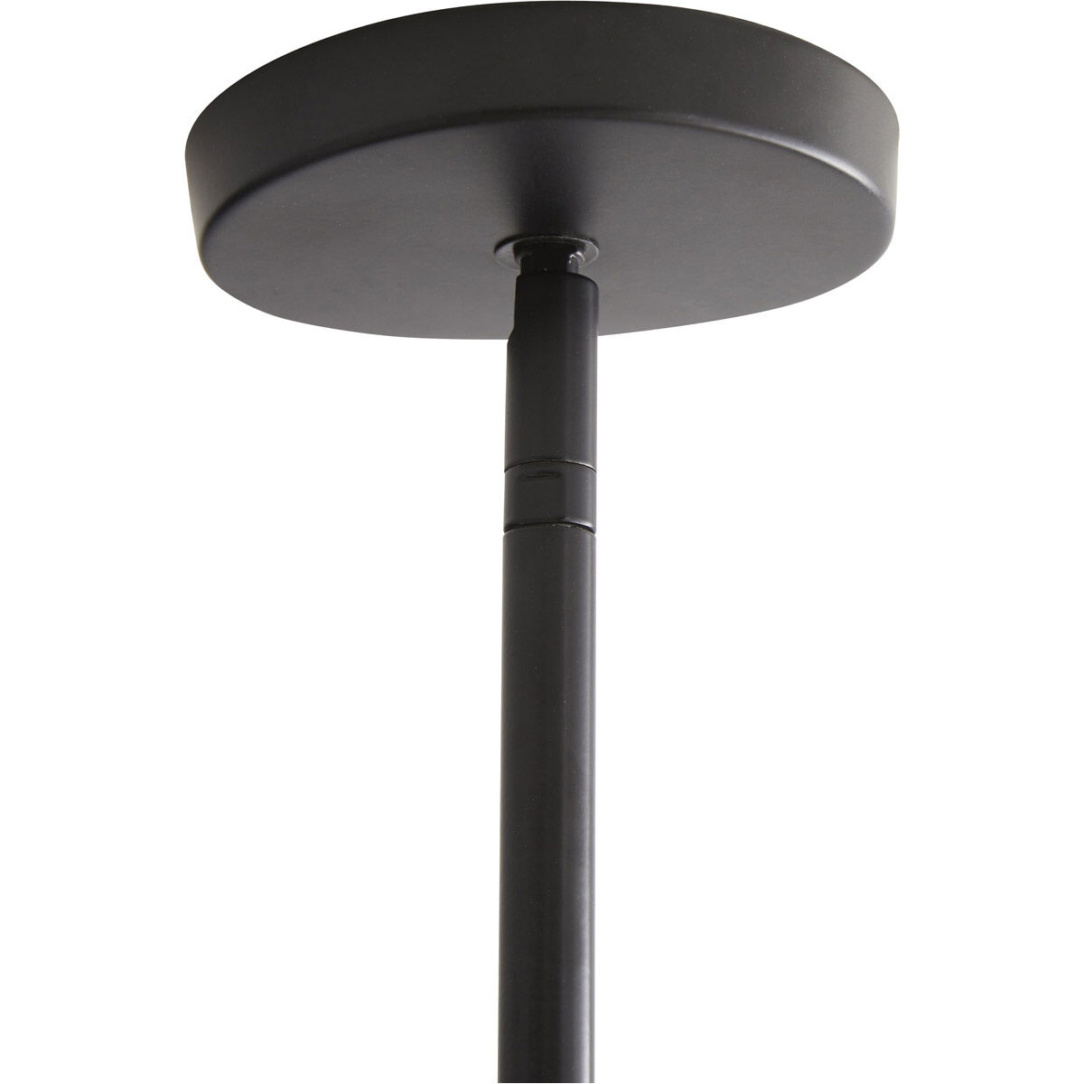 Filamento 6 Light 42 inch Black Chandelier Ceiling Light, Laura Kirar