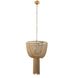 Yale 3 Light 20 inch Aged Brass Chandelier Ceiling Light