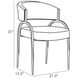 Bahati Bordeaux Chair