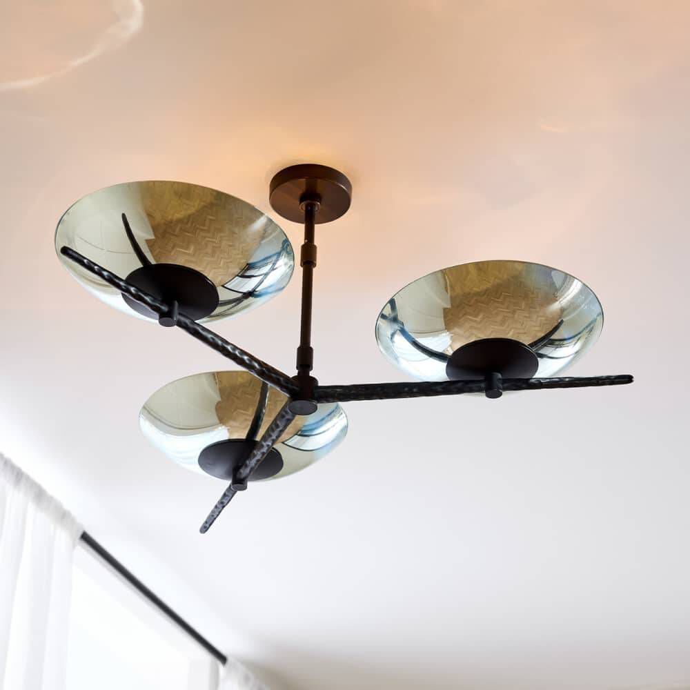 Mason 9 Light 38 inch Natural Iron Chandelier Ceiling Light