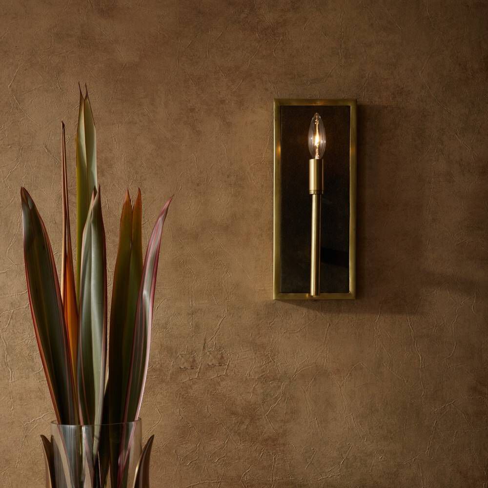 Avanti 1 Light 5.5 inch Brown Sconce Wall Light