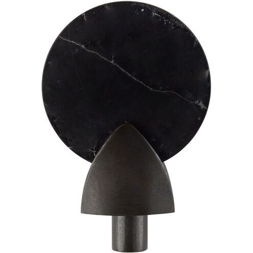 Edwin 1 Light 8 inch Black Sconce Wall Light