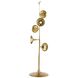 Coltrane 25.00 watt Antique Brass Floor Lamp Portable Light