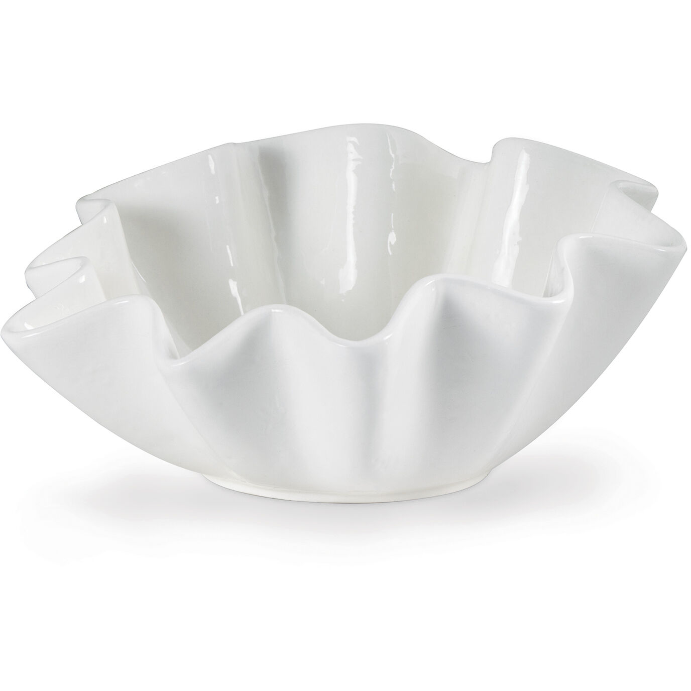 Ruffle 13 X 5 inch Bowl, Large
