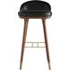 Walsh 35.5 inch Black Bar Stool