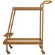 Sanders 33.5 inch Russet Bar Cart