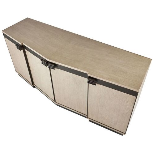 Cyrus 72.5 X 22.5 inch Smoke and Bronze Credenza