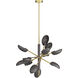 Bryce 12 Light 31.5 inch Antique Brass Chandelier Ceiling Light